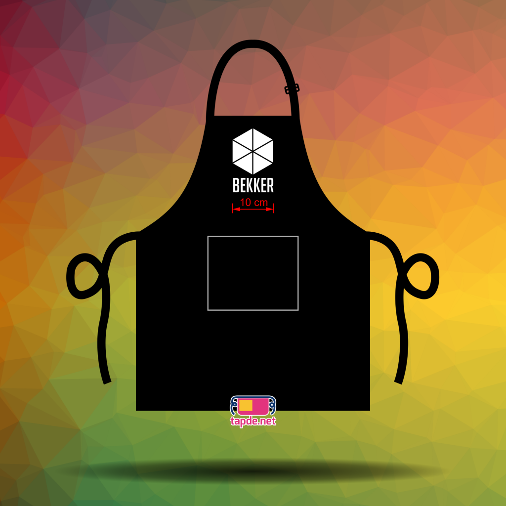 In đẹp tạp dề đồng phục Bakker