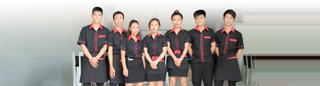 Mẫu đồng phục bếp nhà hàng