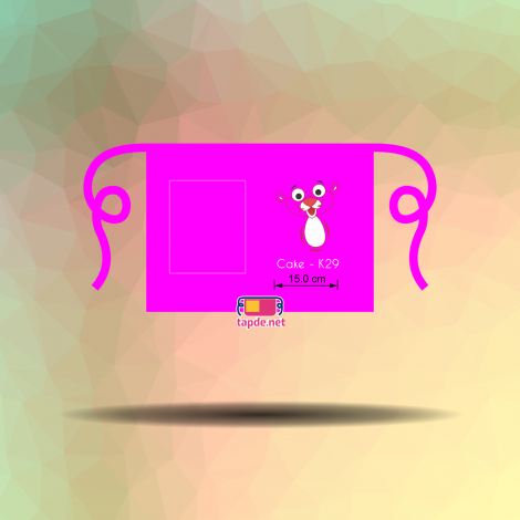 May tạp d đồng phục nhân viên giá rẻ và đẹp cho tiệm bánh kem Cake-K29