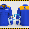 Đồng phục bảo hộ lao động nhân viên Xăng Dầu Petrolimex
