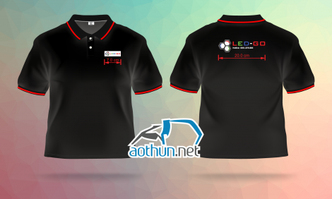 In áo thun đồng phục giá tốt chất lượng cao cho Công Ty Cổ Phần Led Go tại Quận 7
