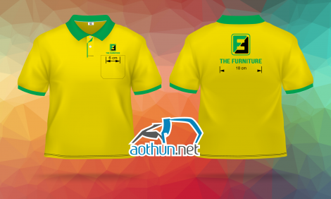 In áo thun đồng phục giá tốt mẫu mã đẹp cho Công Ty Cổ Phần Sản Xuất và Thương Mại The Funiture tại Hóc Môn