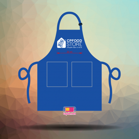 In tạp dề đồng phục nhanh và đẹp cho Cửa hàng bán sỉ & lẻ CPFOOD