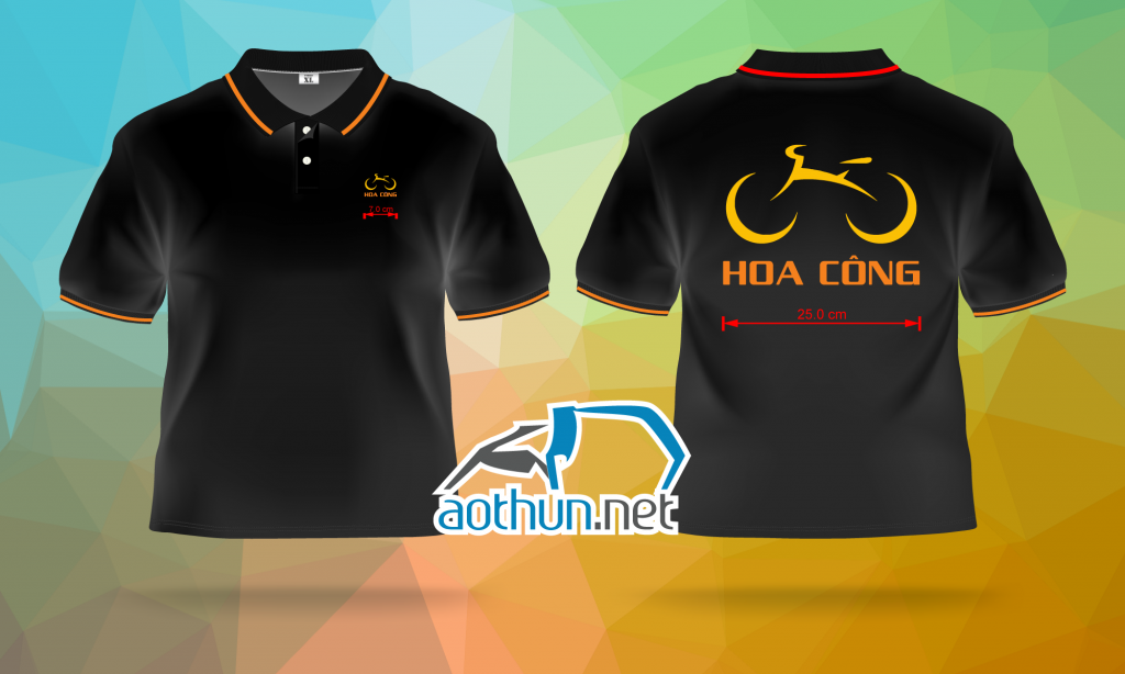 May áo thun đồg phục giá rẻ cho Trung Tâm Xe Điện & Xe Đạp Hoa Công tại Ninh