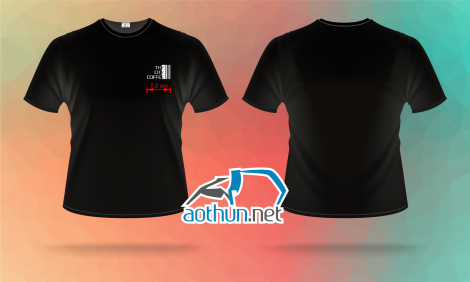 May áo thun đồng phục nhanh và đẹp cho chuỗi cửa hàng cafe The City Coffee tại Hà Nội