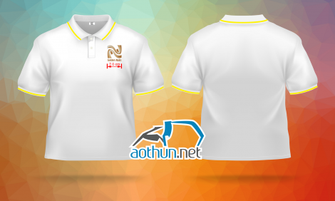 May áo thun đồng phục trắng giá tốt và đẹp cho cửa tiệm Golden Nails