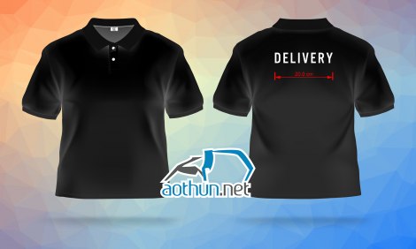 May đồng phục áo thun giá rẻ và nhanh cho Công ty vận chuyển Delivery
