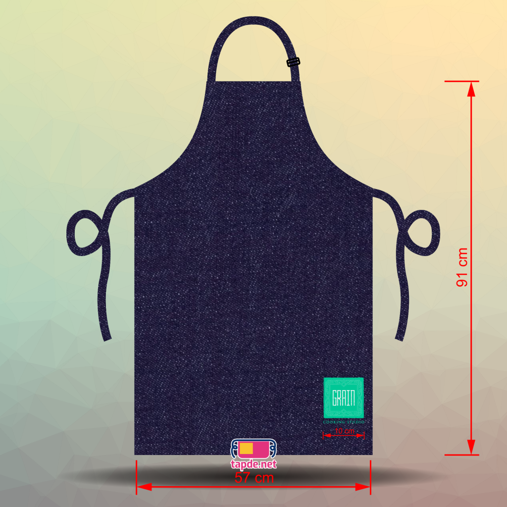 May đồng phục tạp dề Jean mẫu đẹp chất lượng cho Học Viện Ẩm Thực Grain tại Quận 1