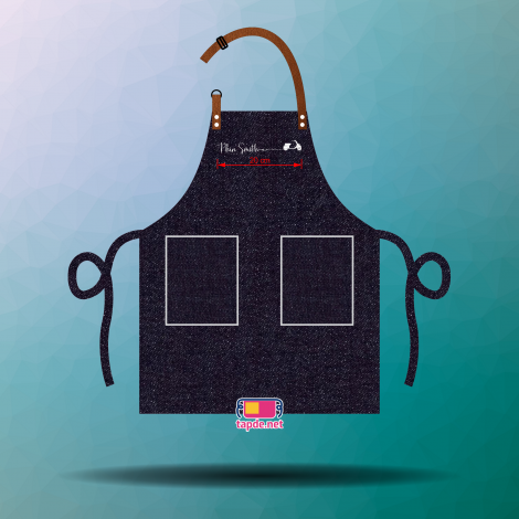 May tạp dề Jean mẫu đẹp chất lượng cho Quán coffee Phin Smith tại Mỹ