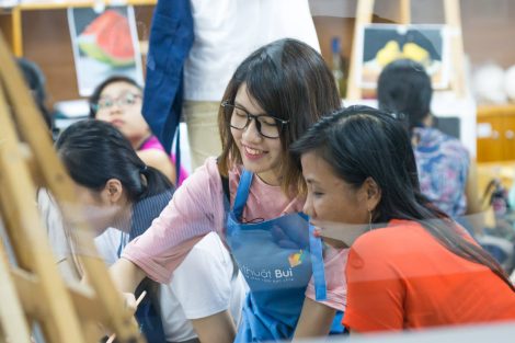 Đồng phục tạp dề Trung Tâm Dạy Vẽ Mỹ Thuật Bụi tại Hà Nội 41 Đồng phục tạp dề Trung Tâm Dạy Vẽ Mỹ Thuật Bụi tại Hà Nội