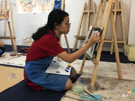 Đồng phục tạp dề Trung Tâm Dạy Vẽ Mỹ Thuật Bụi tại Hà Nội 44 Đồng phục tạp dề Trung Tâm Dạy Vẽ Mỹ Thuật Bụi tại Hà Nội