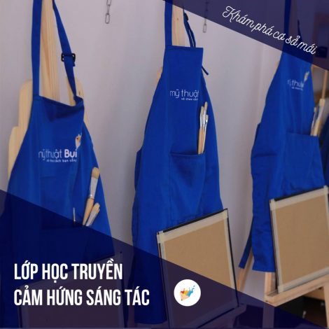 Đồng phục tạp dề Trung Tâm Dạy Vẽ Mỹ Thuật Bụi tại Hà Nội 50 Đồng phục tạp dề Trung Tâm Dạy Vẽ Mỹ Thuật Bụi tại Hà Nội