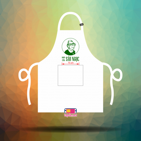 Tạp dề đồng phục nhân viên Quán Nem Chả Sáu Ngọc tại Bình Định