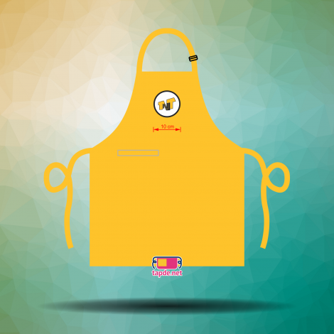 Tạp dề đồng phục nhân viên Quán TnT Coffee & Tea tại Quận 9