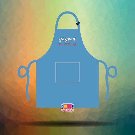 Tạp dề đồng phục nhân viên Tiệm Kem Yo'Good tại Úc