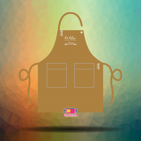 Tạp dề đồng phục Workshop Lê Thơ tại Đà Lạt