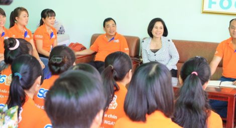 Áo thun đồng phục Công ty Sài Gòn Food SG Soup Baby ở Quận Phú Nhuận 2