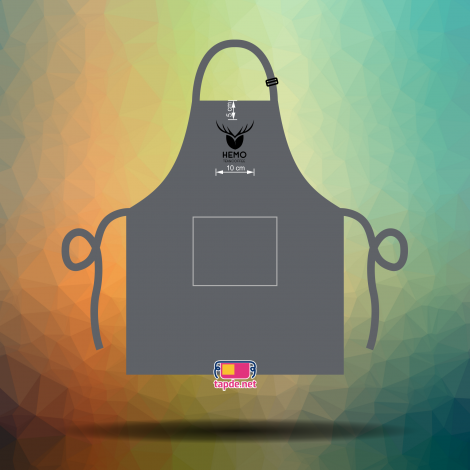 Tạp dề đồng phục nhân viên Quán Hemo Tea & Coffee tại Bến Tre