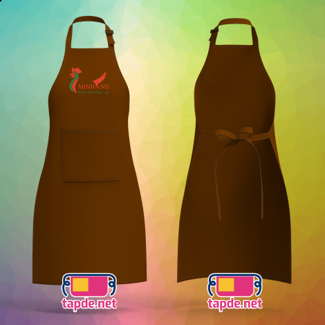 Tạp dề đồng phục nhân viên Tiệm Bánh Ướt Lòng Gà ở Quận Tân Bình