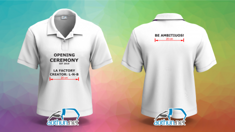 Áo thun đồng phục sự kiện Opening Ceremony