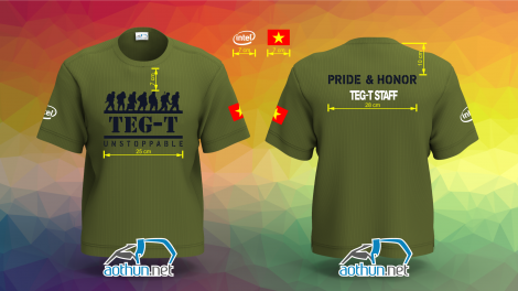 Áo thun đồng phục Teg-T Staff ở Quận 2