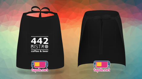 Tạp dề đeo eo Bistro Coffee & Beer ở quận Phú Nhuận