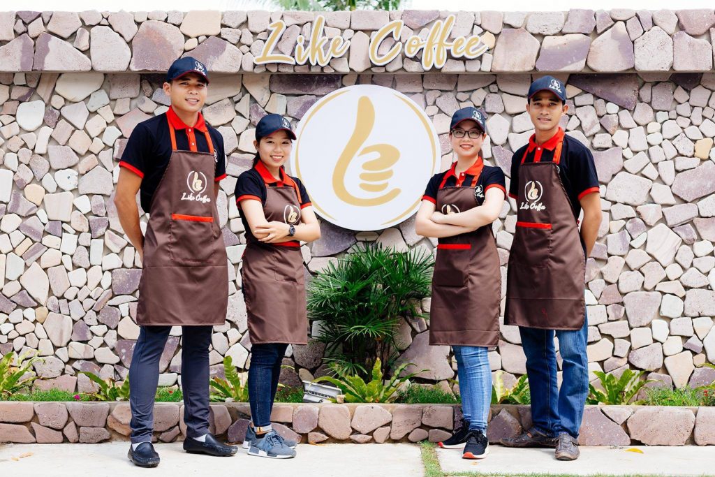 Áo thun đồng phục Like Coffee Phú Quốc 5