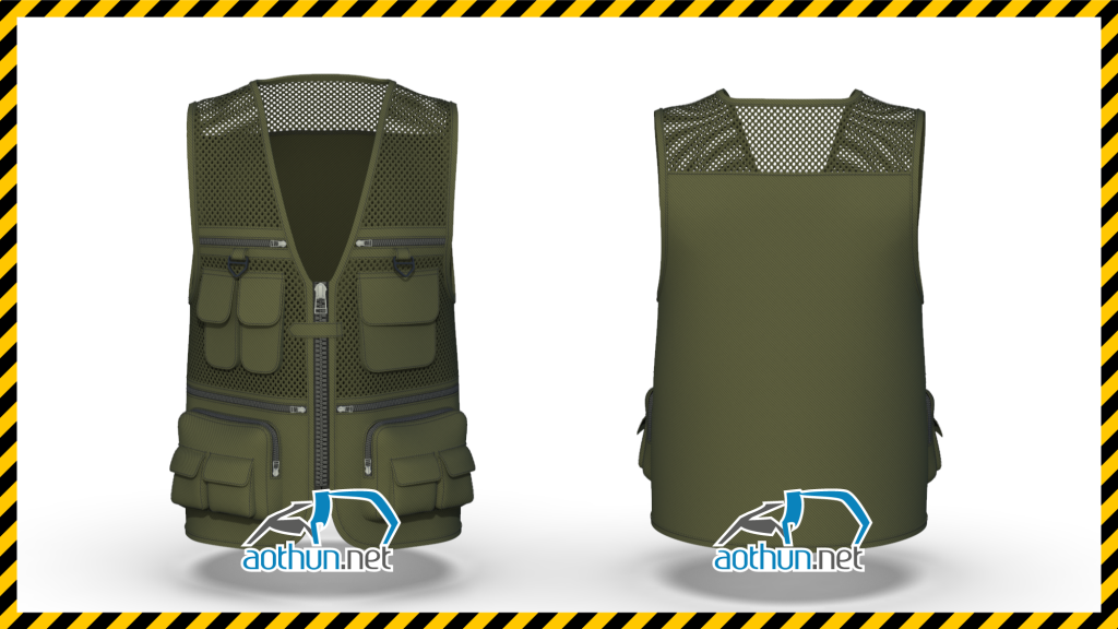 Áo ghi lê bảo hộ mẫu 12 6 Áo ghi lê bảo hộ mẫu 12